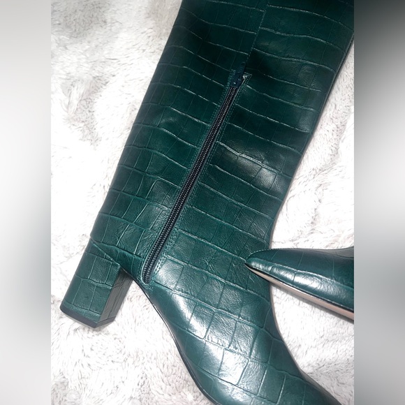 New Kurt Geiger women's croc knee high boots . Size 8 - Picture 4 of 7